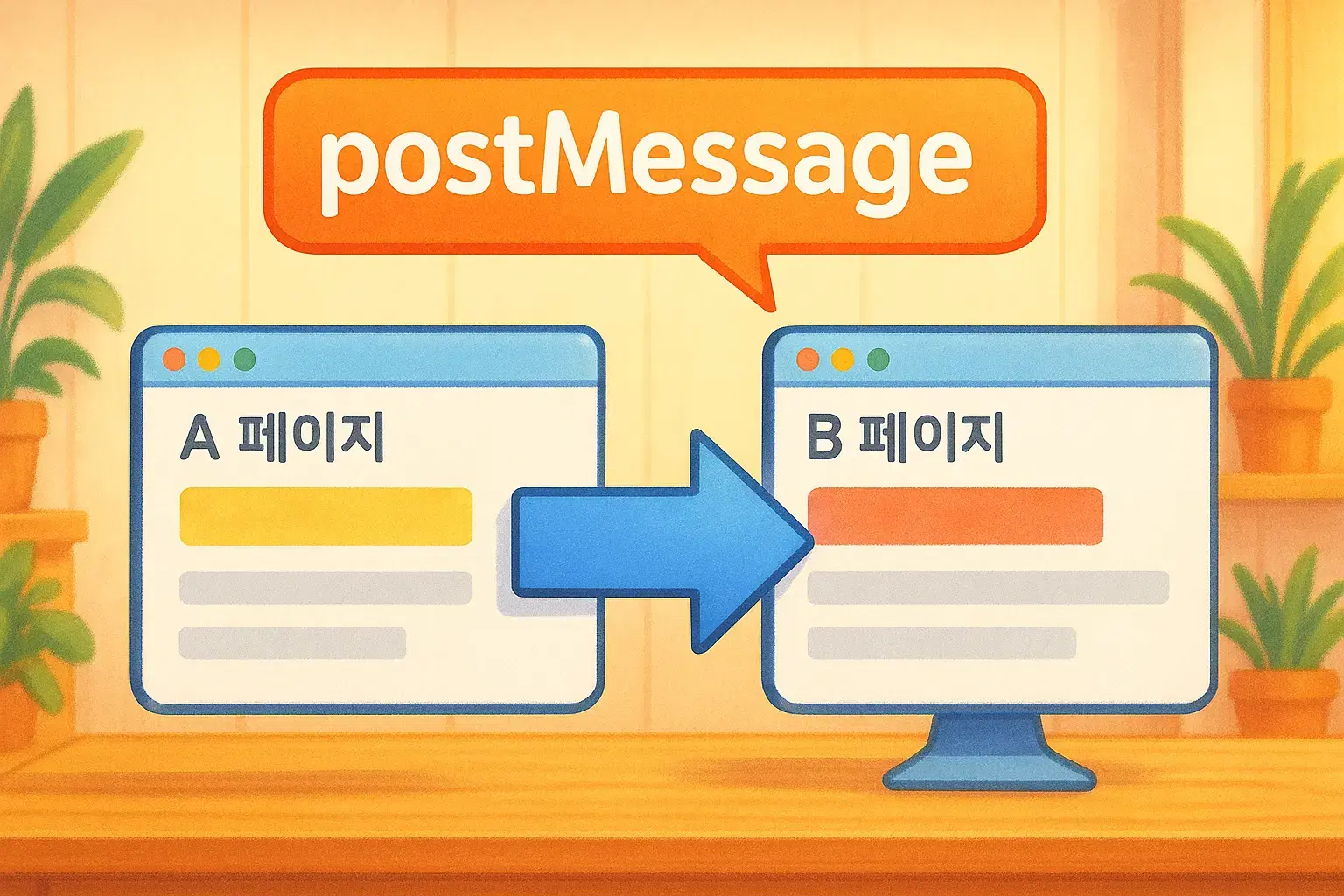 FE | postMessage를 활용해 Cross-Origin 환경에서 안전하게 데이터 전달하기